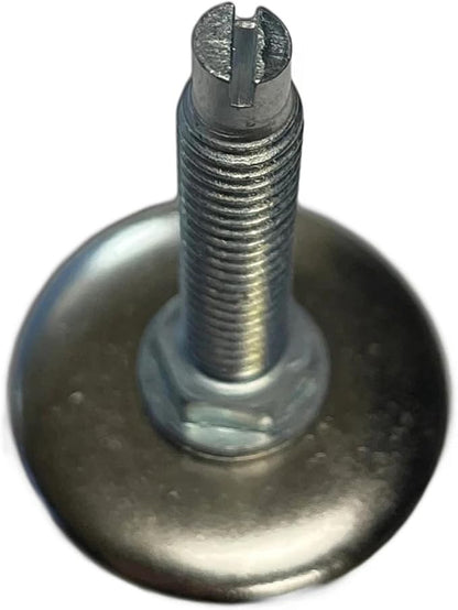 CasterHQ Shepherd 002361 Leveling Furniture Glide 5/16" -18 x 1 Threaded - Easy Adjustable Hex Nut - Non-Marking Base