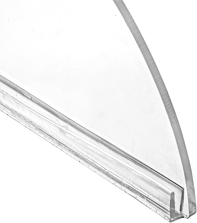 4 Pack Bathtub Splash Guard, Removable Shower Water Guard Kit, Acrylic Waterproof Self-Adhesive Bath Tub Corner Guard to Prevent Water from Splashing Out, Bathtub Accessories