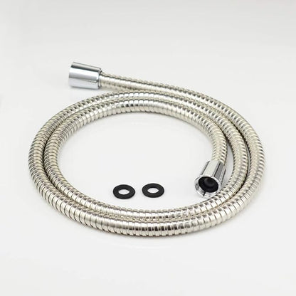 Purelux Shower Hose, 60 Inches Universal Handheld Showerhead Hose Made of Stainless Steel, Polished Chrome Finish