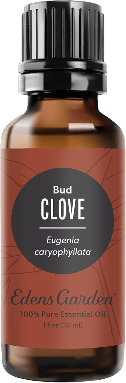 Edens Garden Clove- Bud Essential Oil- 100% Pure Premium Grade, Undiluted, Natural, Therapeutic, Aromatherapy, The Best for Diffuser, Candle, Laundry, Humidifiers 30 ml (1 fl oz)