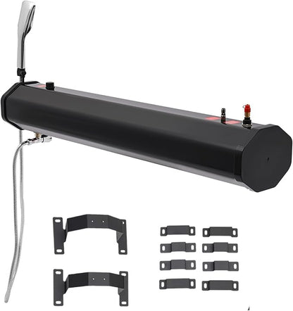 Pressurized Water Tank for Camping Shower,Portable Camping Showerhead Handheld with Storage Bag, Roof Rack Shower for Hiking, Car wash, Pet Cleaning, Beach Vacations