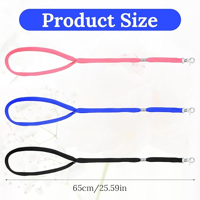 Adjustable Nylon Pet Grooming Loop for Dogs, 3 Pack Restraint Noose Dog Grooming Supplies for Table Bathtub