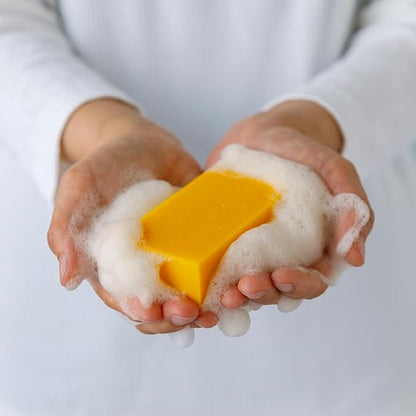 Asayu Japan Persimmon Body Soap - 1 Bar, 85g, For Men and Women, Gentle on All Skin Types, Natural Body Odor Soap