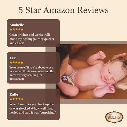 Birth Song Botanicals Postpartum Herb Bath 3PK