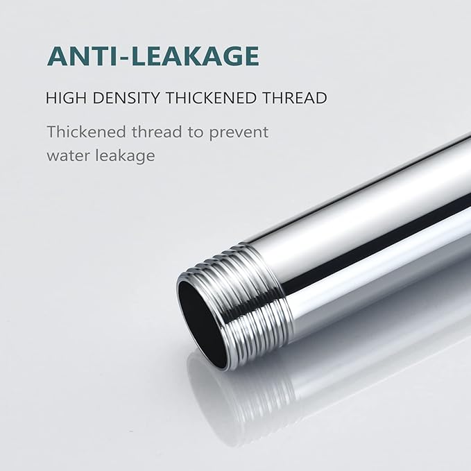 High-end Wall Mounted Extention High Arc Anti-corrosion Shower Arm（Made of Solid Brass) for RP61273 16-inch, Chorme