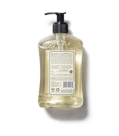 A LA MAISON de Provence Sweet Almond Liquid Hand and Body Soap (Pack of 2) With Coconut Oil, Argan Oil and Vitamin E, 16.9 fl oz Each