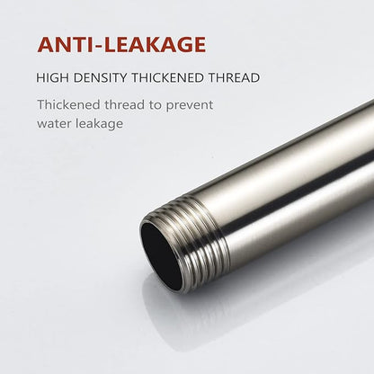 Wall Mounted Extention Shower Arm (Sold Includes Shower Arm Flange) for U4993-SS 6-inches, Brilliance Stainless