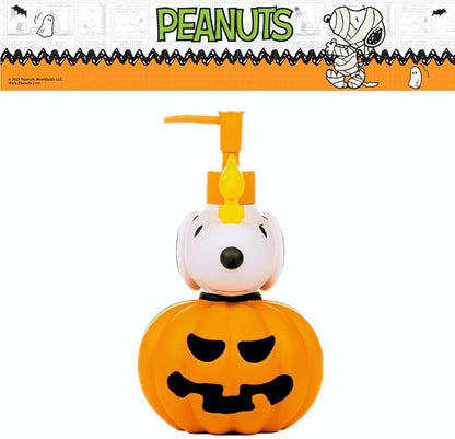 Peanuts Snoopy Pumpkin Soap/Lotion/Hand Sanitizer Resin Pump Dispenser, 10.01 Ounces, (Officially Licensed Product) by Franco Collectibles