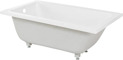 Swiss Madison Voltaire 54" x 30" Reversible Drain Drop-In Bathtub
