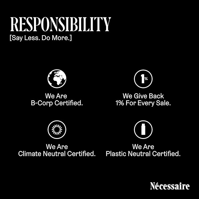 Nécessaire The Body Wash Olibanum. Natural Body Wash for Women + Men. Radiance Cleanse. Multi-Enzyme Gel Cleanser for Dull Skin. Notes of Vanilla, Fig Leaf, and Cassis Buds. 16.9 Fl Oz.