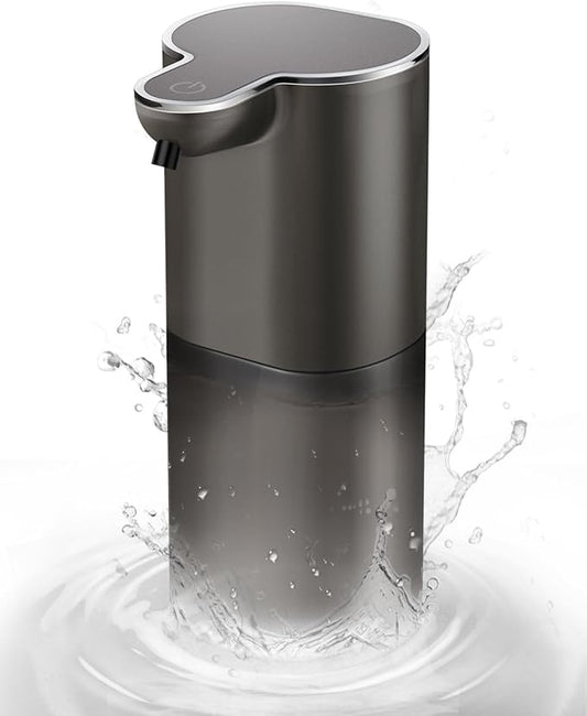 Soap Dispenser, Automatic Foaming Soap Dispenser with 4 Adjustable Volume Control, Touchless Rechargeable Hands Free Auto Soap Pump for Kitchen, Bathroom, Hotel, Restaurant,13.5oz/ 400ml