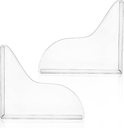 4 Pack Bathtub Splash Guard, Removable Shower Water Guard Kit, Acrylic Waterproof Self-Adhesive Bath Tub Corner Guard to Prevent Water from Splashing Out, Bathtub Accessories