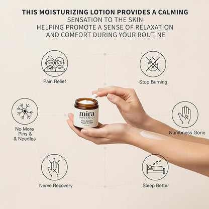 Mira Relief Repair Lotion, Use natural plant ingredients, Daily nourishment for health