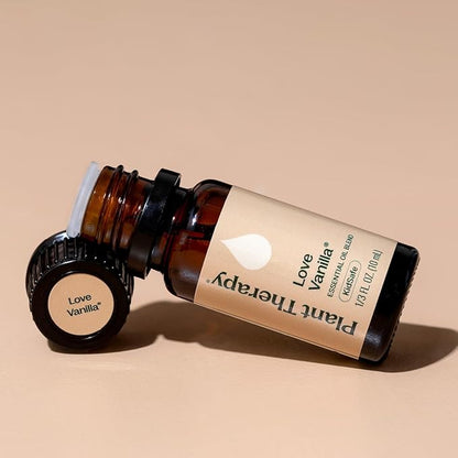 Plant Therapy Love Vanilla Essential Oil Blend 10 mL (1/3 oz) 100% Pure, Undiluted, Therapeutic Grade