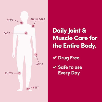 Penetrex Joint & Muscle Therapy Roll On - Soothing Gel for Back, Neck, Hands, Feet - Premium Whole Body Rub with Arnica, Vitamin B6 MSM & Boswellia - 3oz