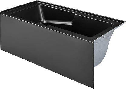 Swiss Madison Well Made Forever SM-AB540MB Voltaire Skirted Alcove Bathtub, 60" x 30", Matte Black