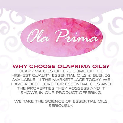 Ola Prima Rosemary Essential Oil (16oz Bulk) for Aromatherapy, Diffuser, Mood Booster – Rosemary Oil for Hair Growth