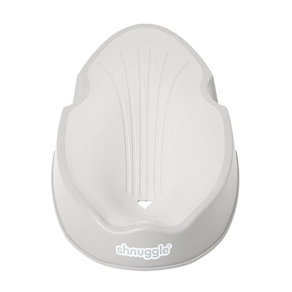 Shnuggle | Newborn Baby Bath Support | Ergonomic Soft-Touch Seat | Lightweight Non-Slip Base | Compact | Perfect for Babies up to 6 Months