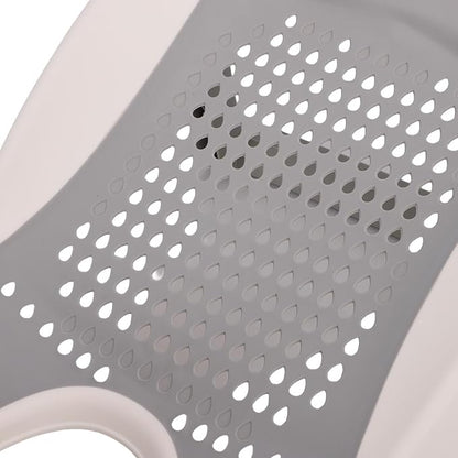 Fafeicy Baby Bath Tub Infant Bath Basin, Newborn Washing Tub with Strong Suction Cups Soft Mesh & Drainage Holes for Secure Comfortable Bathing 0-24 Months