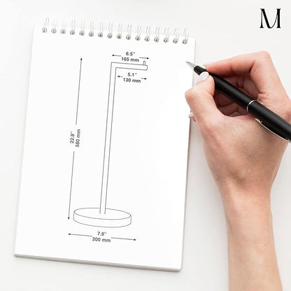 Marmolux Acc - Free Standing Toilet Paper Holder 1pc - Bathroom Storage for 4 Rolls of Tissue Modern Stainless Steel Matte Black Toilet Paper Holder. - Tp Holder Stand