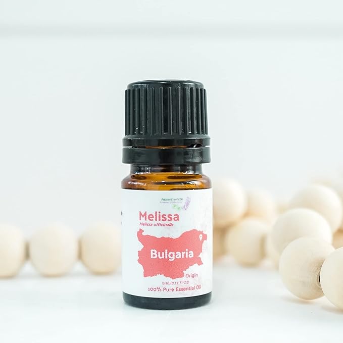 Melissa Essential Oil - Direct from Bulgarian Essential Oils in Bulgaria - Pure Essential Oil for Diffusers and Aromatherapy | 100% Pure Therapeutic Grade (2LBS)