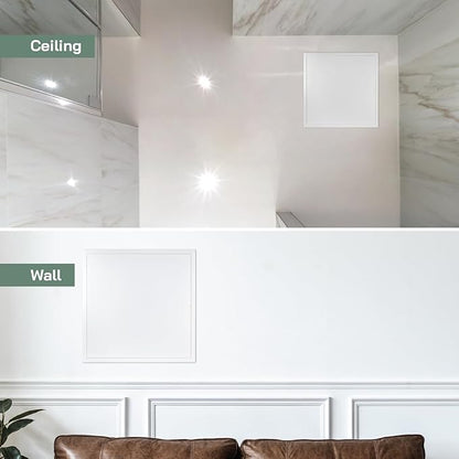 Vent Systems 20'' x 20'' Inch White Metal Access Panel - Easy Access Doors - Access Panel for Drywall, Wall, Electrical and Plumbing Service Door