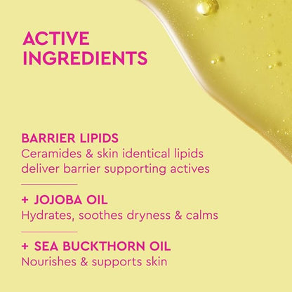 BYOMA Nourishing Body Oil - For All Skin Types - Lightweight, Fast-Absorbing Body Oil with Jojoba & Seabuckthorn - Hydrates, Brightens & Restores Skin Barrier - 6.76 fl oz