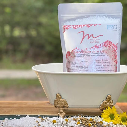 2.2lb MagneSoothe Peppermint Magnesium Bath Salt