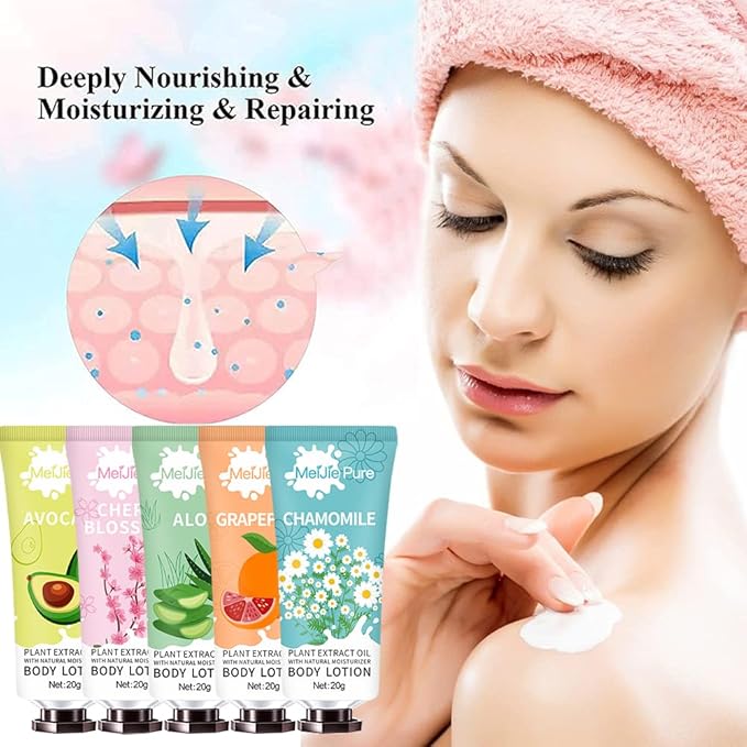 20 Pack Lotion for Women,Body Lotion for Dry Skin, Stocking Stuffers for Women,Christmas Gifts Bulk Gifts,Teacher Gifts,Body Cream Travel Size Natural Fragrance Body Moisturizer With Shea Butter
