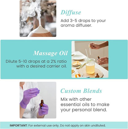 Handcraft Blends Spearmint Essential Oil – Huge 4 Fl Oz – 100% Pure and Natural – Premium Grade Essential Oil for Diffuser and Aromatherapy, Skin, Massage, Candle and Soap Making Fragrance