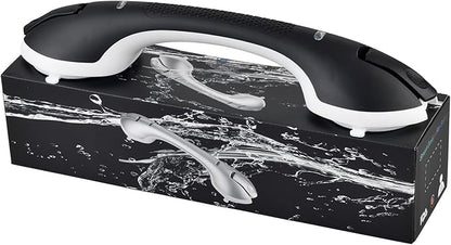 Suction Grab Bars for Bathtubs and Showers, Heavy Duty Shower Handle Removable Shower Handrails for Kids, Bathroom Safety Grip Waterproof(Black)