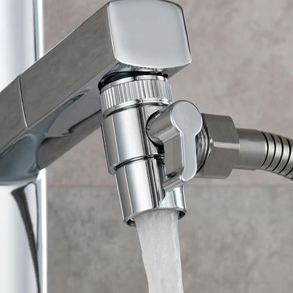 Handheld Bidet Sprayer Set, Toilet Bidet Attachment with 3-Way Faucet Diverter Bathroom Bidet WC Spray with 2M Hose, Used for Cleaning Sink, Bathroom Corner, Toilet, Personal Hygiene