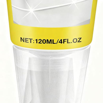 White Caulking Bathroom, 120ml Crack Proof Adhesive, Waterproof White Sealant, Silicone Material, Home Improvement Accessory with Scraper, for Kitchen Bathroom Shower Sink Basement Window