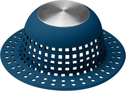 Shower Drain Hair Catcher Bathtub Drain Cover Shower Protector for Pop-Up & Regular Drains