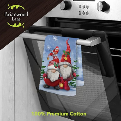 Briarwood Lane Winter Gnomes Hand Towel