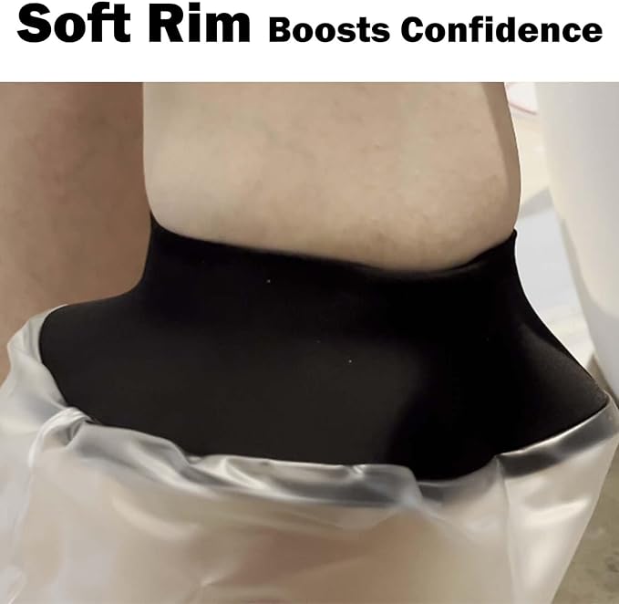 Cast Covers for Shower Leg, Waterproof Cast Cover for Showering, Cast Protector for Shower Leg Adult, Shower Boots for Foot after Surgery, Ankle, Foot (Diameter - 7.9")