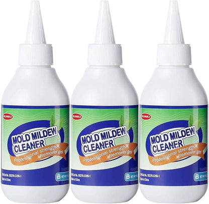 Mold Remover Gel - Effective Mold Cleaner for Household Shower, Kitchen Sinks, Walls, Tiles, Grout, Bathrooms, Washing Machine and Refrigerator Strips - 15 Fl.Oz