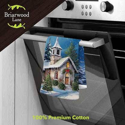 Briarwood Lane Holy Night Cotton Hand Towel