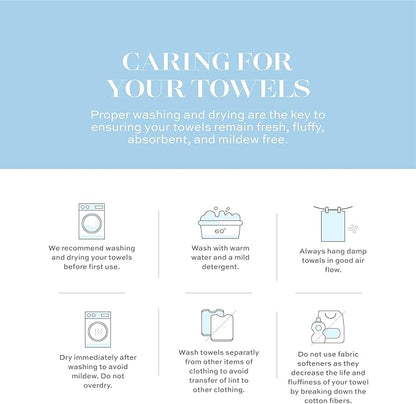 White Classic Luxury Pink Hand Towels - Soft 100% Turkish Cotton | Highly Absorbent Hotel spa Bathroom Towel Collection | 16x30 Inch | Set of 6