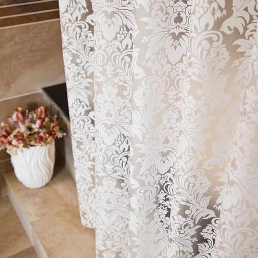 Stall Shower Curtain Liner 72 x 72 inch Plastic Shower Liner Washable Inside Shower Curtain Liner PEVA Shower Curtains for Bathroom with Magnets and Rustproof Metal Grommet Holes