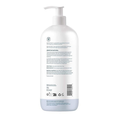 ATTITUDE Body Wash for Sensitive Skin, EWG Verified Shower Gel, Soothing Oat, Dermatologically Tested, Plant and Mineral-Based, Vegan Personal Care, Unscented, 32 Fl Oz