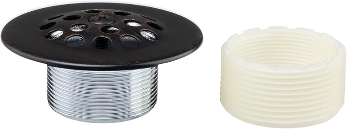 Artiwell Trip Lever Tub Trim Kit Set With Trip Lever Overflow Face Plate, Trip Lever Bathtub Drain with Strainer, Overflow and Matching Screws (OIL RUBBED BRONZE)