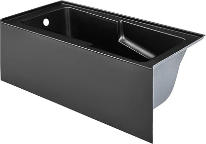 Swiss Madison Well Made Forever SM-AB541MB Voltaire Skirted Alcove Bathtub, 60" x 30", Matte Black