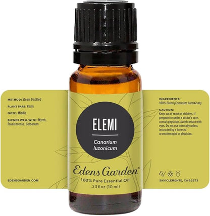 Edens Garden Elemi Essential Oil- 100% Pure Premium Grade, Undiluted, Natural, Therapeutic, Aromatherapy, The Best for Diffuser, Skin, Face, Hair 10 ml (.33 fl oz)