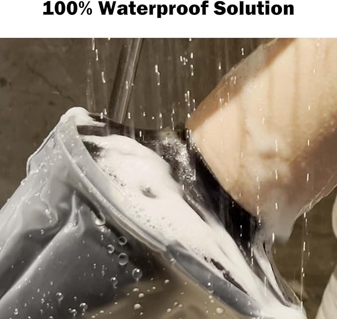 Cast Covers for Shower Arm, Waterproof Cast Cover Arm, Cast Cover for Swimming, Cast Protector for Shower Adult, Hand (Diameter - 6.3")