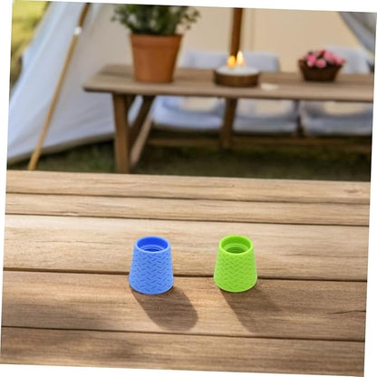 3pcs Portable Outdoor Pet Shower Sprayer with Soft Silicone Nozzles for Gentle Dog Hair and Skin Cleaning Quick-Attach Portable Dog Washing Shower Attachment for Travel Hiking