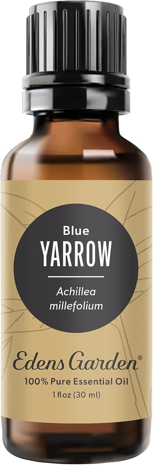 Edens Garden Yarrow- Blue Essential Oil- 100% Pure Premium Grade, Undiluted, Natural, Therapeutic, Aromatherapy, The Best for Diffuser, Skin, Face, Hair 30 ml (1 fl oz)