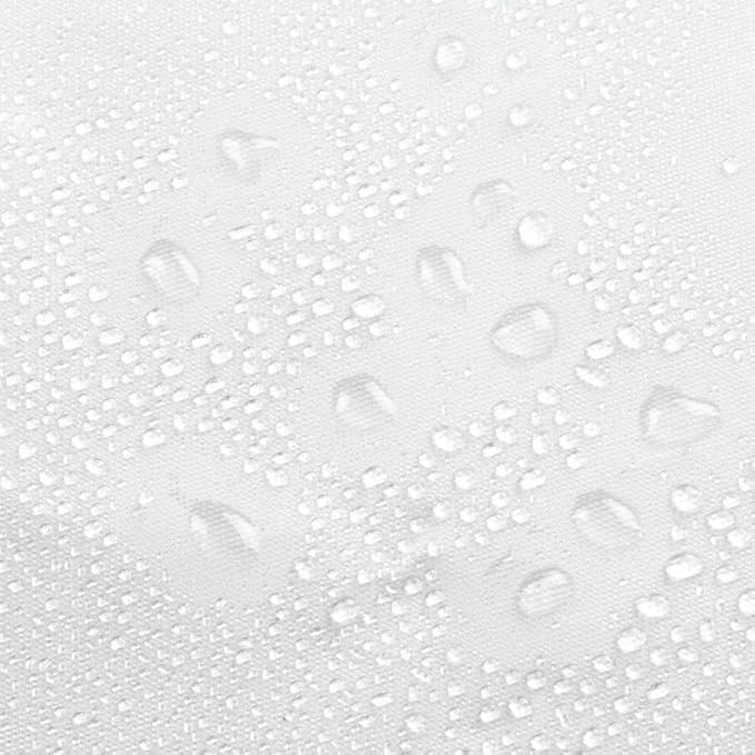 White Extra Wide Shower Curtain Liner 72 x 84 inch Plastic Shower Liner Washable Inside Shower Curtain Liner PEVA Shower Curtains for Bathroom with Magnets and Rustproof Metal Grommet Holes