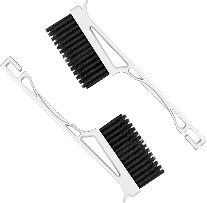 Grout Cleaner Brush V Shape, Stiff Grout Cleaning Brushes for Tile Floor,Magic Brush, Bathroom Accessory, Cleaning Tools, Grout Scrub Brush Set for Shower, Bathroom, Kitchen, Household Use