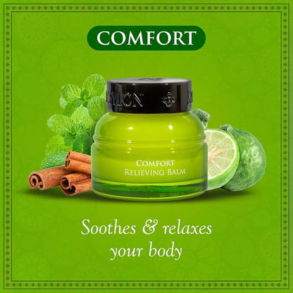 SPA CEYLON Comfort Relieving Balm | 100% Natural Herbal Balm for Rapid Relief & Everyday Comfort | Fast-Acting Formula for All Skin Types